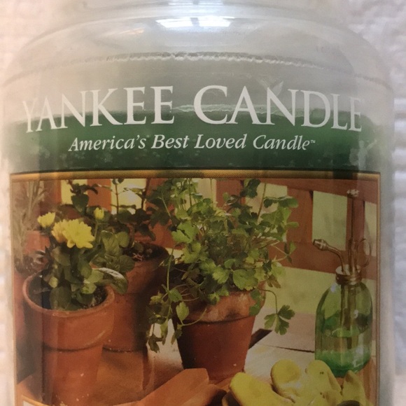 Discontinued Yankee Candle Greenhouse Scented Jar Candle 22 Oz Size - Picture 3 of 10